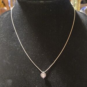 Brighton Celestia Crystal Heart Necklace